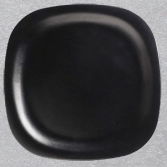 Picture of BLK NWL SQ ROUND DINNER PLATE 28CM