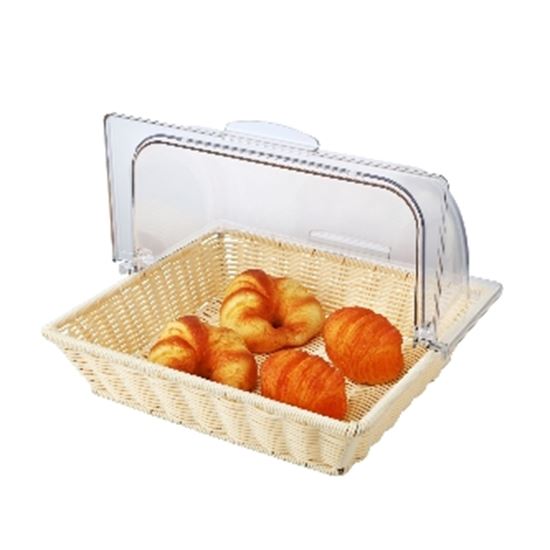 Picture of CHAFFEX POLY BASKET SQ W/ ROLL TOP COVER