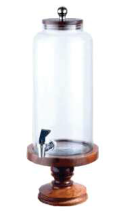 Picture of VNS JUICE DISPENSER W/WOOD BASE 6L 21172