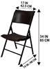 Picture of WP CHAIR FOLDING MKX 55 (EZEE)