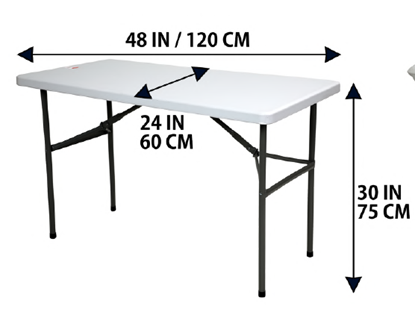 Picture of WP TABLE RECT 4X2 FT FIH (ROYCE)