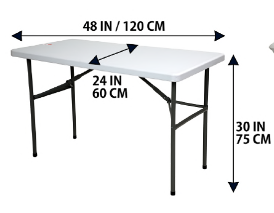 Picture of WP TABLE RECT 4X2 FT FIH (ROYCE)