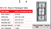 Picture of WP TABLE RECT 4X2 FT FIH (ROYCE)