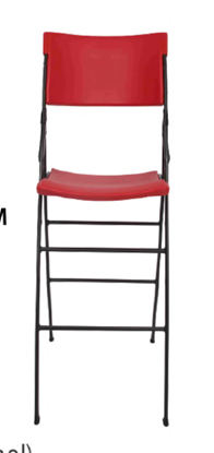 Picture of WP CHAIR HIGH BAR FOLDING MKX L55 (IRIS)