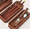 Picture of MOSC POLY CUTLERY BASKET RECT 23X8X4CM (ANTIQUE)
