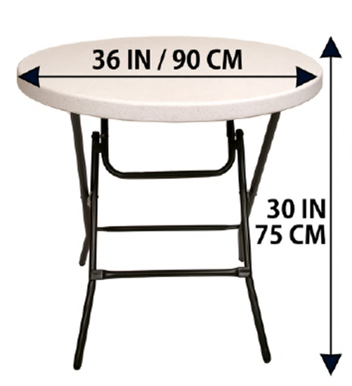 Picture of WP TABLE ROUND 2.7 FT MKZ 41 (CHEERY)