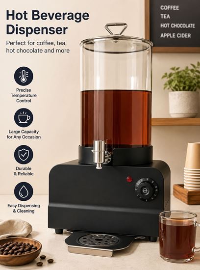Picture of ELINVER HOT BEVERAGE DISPENCER 9L (GREEN TEA)