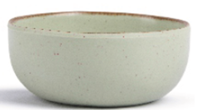 Picture of DINEWELL RUSTY GREEN COUPE OPEN BOWL SMALL 5.5 5238