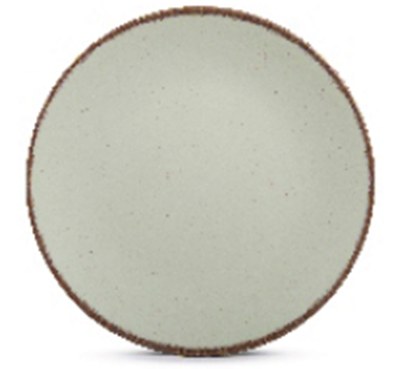 Picture of DINEWELL RUSTY GREEN MINTO SMALL PLATE 5242