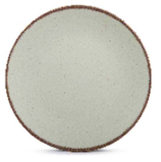 Picture of DINEWELL RUSTY GREEN COUPE SMALL PLATE DWHP -5197