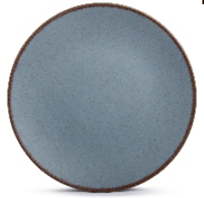 Picture of DINEWELL BLUE HEAVEN COUPE BUFFET PLATE 5018