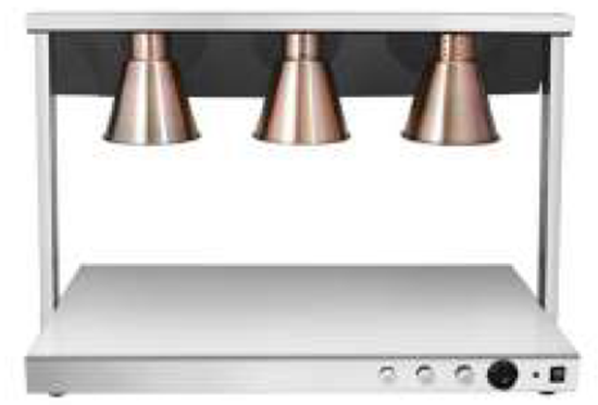 Picture of ELINVER FOOD LAMP WARMER W/HEATING BASE 3