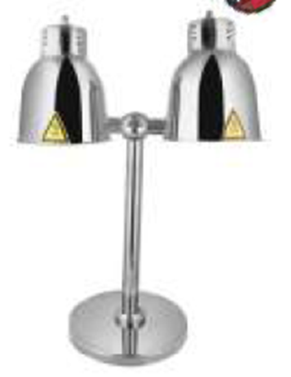 Picture of ELINVER FOOD LAMP WARMER HEAD 2 SS