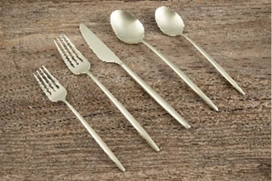 Picture of VNS 171 ROSA MATT TEA SPOON
