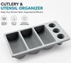 Picture of V4 CUTLERY TRAY WITH STRAW HOLDER