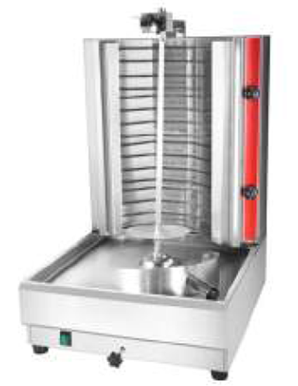 Picture of ELINVER SHAWARMA MACHINE 3 BURNER ELINVERECTRIC 8 KW-