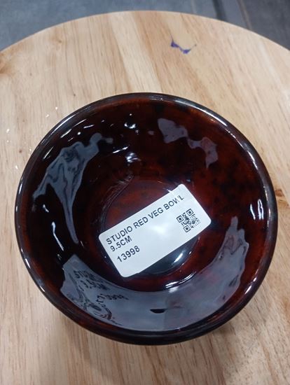 Picture of CC STUDIO RED VEG BOWL 9.5CM