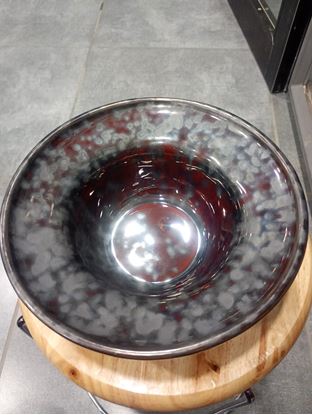 Picture of CC STUDIO RED PASTA PLATE BIG 22.8X10.4CM