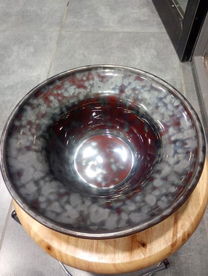 Picture of CC STUDIO RED PASTA PLATE BIG 22.8X10.4CM