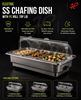 Picture of CHAFFEX ELECTRIC CHAFFER RECT SS BODY (W/ROLL COVER)