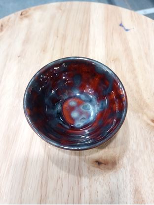 Picture of CC STUDIO RED DIP BOWL 6.9CM