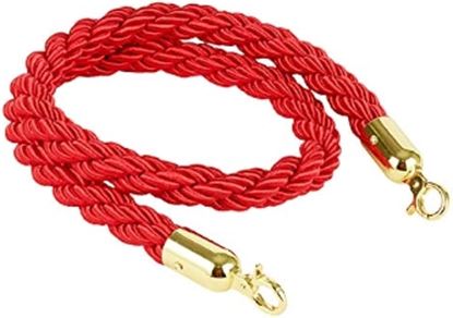 Picture of HK QUE MANAGER ROPE -  RED TWISTED