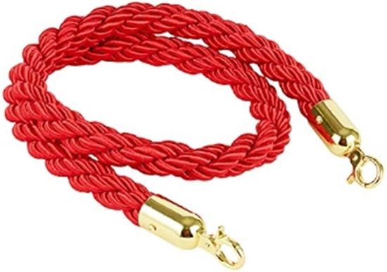 Picture of HK QUE MANAGER ROPE -  RED TWISTED