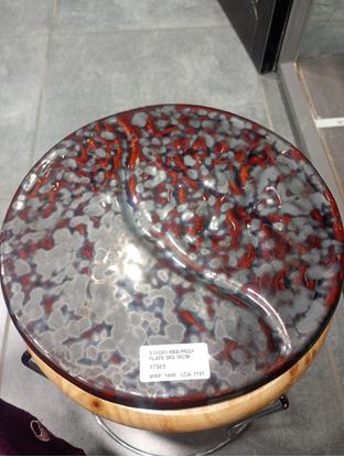 Picture of CC STUDIO RED PIZZA PLATE BIG 30CM