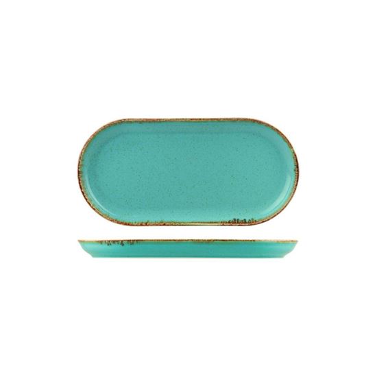 Picture of ARIANE RT OLV GRN PLT OVAL B D25X22.3CM*H3.6X2.7CM