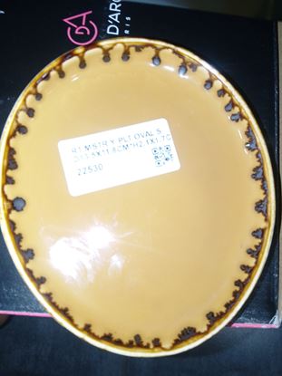 Picture of ARIANE RT MSTR Y PLT OVAL S D13.5X11.8CM*H2.1X1.7CM