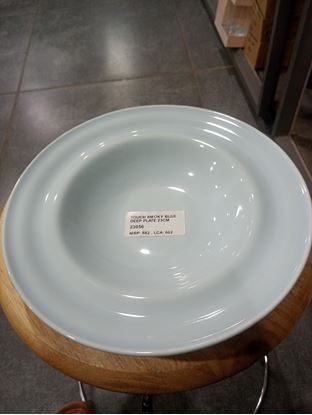 Picture of ARIANE TOUCH SMOKY BLUE DEEP PLATE 23CM