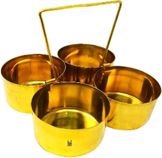 Picture of CK BRASS CHOWMUKHA 4 SERVE