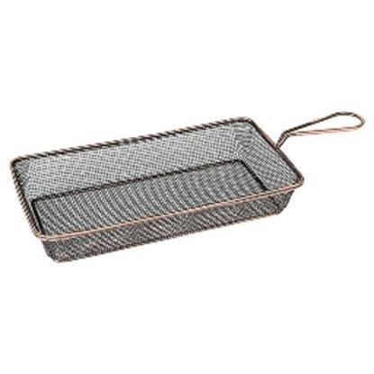 Picture of IG SERVING BASKET RECT ANTIQUE (22X12X4CM)