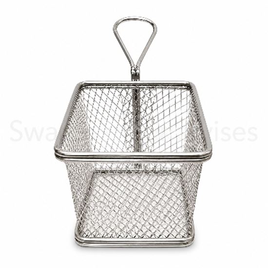 Picture of MOSC SERVING BASKET RECT 8X10 CM