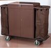 Picture of HK HOUSE KEEPING TROLLEY MS DOUBLE W/DOOR