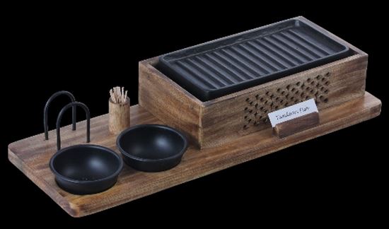 Picture of CK WOOD SNACK CONCEPT RECT PLAIN 539
