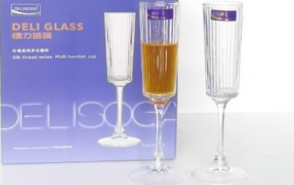 Picture of IMP LINNING DELI WINE GLASS FLUTE 245ML DSJ0713-
