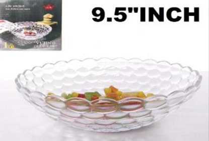 Picture of IMP YUJING GLASS PLATTER 9.5" Y7021-4-