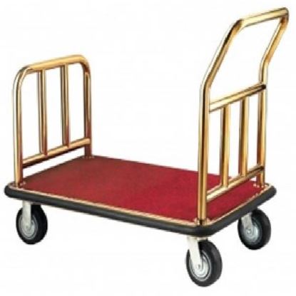 Picture of HK LUGGAGE TROLLEY CART TYPE GOLD 4 WHEELS