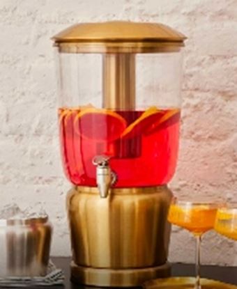 Picture of VNS JUICE DISPENSER 10L R GOLD JD-0520