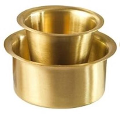 Picture of BRASS DABRA COFEE SET 2P