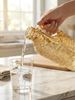 Picture of IMP MS GLASS BOTTLE W/HANDLE 1.1L GOLD KRWB1039-11-