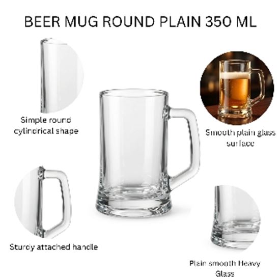 Picture of IMP BEER MUG BMX 375ML 2P KTZB09 (MUNICH)-