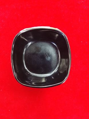 Picture of DINEWELL SAUCE BOWL SQUARE 7 CM  2013 (BLACK)
