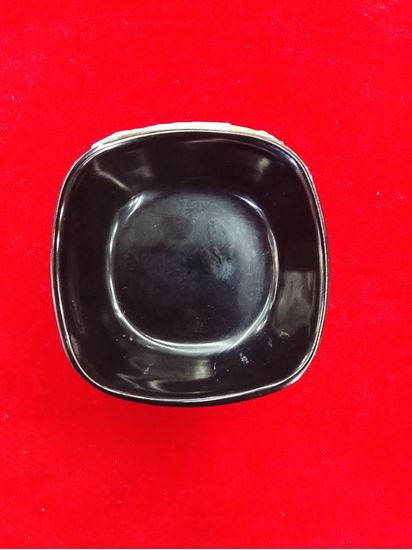 Picture of DINEWELL SAUCE BOWL SQUARE 7 CM  2013 (BLACK)